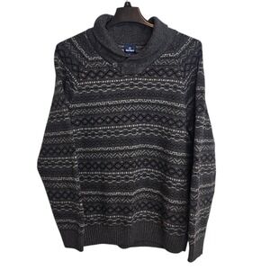 Old Navy Knit Henley Mock Neck Sweater Men's‎ Size XXL 2XL